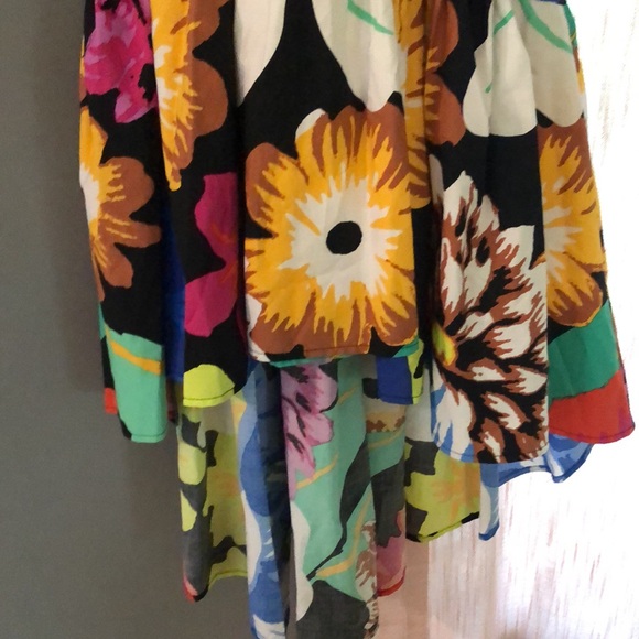 Black Floral Dress - Picture 3 of 4